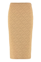 Load image into Gallery viewer, Jacquard knit skirt