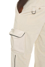 Load image into Gallery viewer, Cotton-blend straight-leg trousers