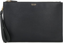 Load image into Gallery viewer, Leather flat pouch