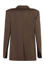 Load image into Gallery viewer, Double-breasted wool blazer