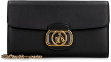Load image into Gallery viewer, Leather clutch with strap