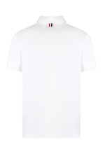 Load image into Gallery viewer, Logo print cotton polo shirt