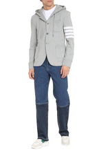 Load image into Gallery viewer, Hooded cotton blazer