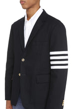 Load image into Gallery viewer, Single-breasted slim fit blazer