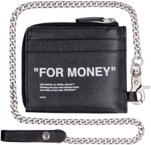 Load image into Gallery viewer, Leather card holder with chain