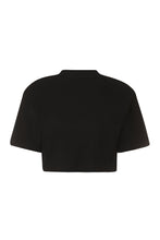 Load image into Gallery viewer, Logo detail cropped t-shirt