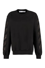 Load image into Gallery viewer, Cotton crew-neck sweatshirt