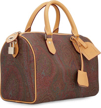 Load image into Gallery viewer, Paisley print small boston bag