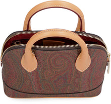 Load image into Gallery viewer, Paisley print mini boston bag