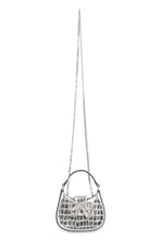 Load image into Gallery viewer, Croc Crescent Bow leather micro bag