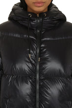 Load image into Gallery viewer, Long hooded down jacket