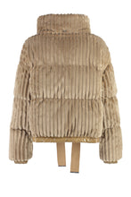 Load image into Gallery viewer, Padded velvet jacket