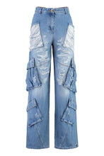 Load image into Gallery viewer, Wide-leg jeans