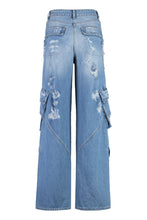 Load image into Gallery viewer, Wide-leg jeans