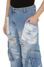 Load image into Gallery viewer, Wide-leg jeans