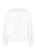 Load image into Gallery viewer, Embroidered logo crew-neck sweatshirt