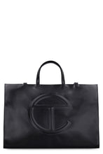 Load image into Gallery viewer, Large vegan leather tote
