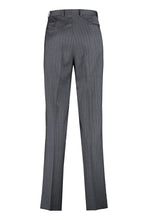 Load image into Gallery viewer, Pin-striped wool tailored trousers
