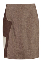 Load image into Gallery viewer, Wool blend midi skirt
