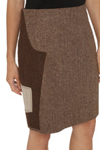 Load image into Gallery viewer, Wool blend midi skirt
