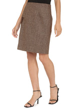 Load image into Gallery viewer, Wool blend midi skirt
