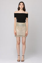 Load image into Gallery viewer, Rhinestone mini-skirt
