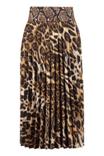 Load image into Gallery viewer, Printed pleated skirt

