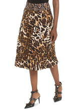 Load image into Gallery viewer, Printed pleated skirt
