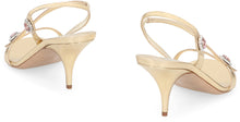 Load image into Gallery viewer, Laminated leather sandals
