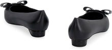 Load image into Gallery viewer, Viva leather ballet flats with logo

