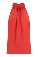 Load image into Gallery viewer, Silk blouse with bow
