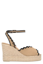 Load image into Gallery viewer, Brini jute wedge sandals
