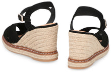 Load image into Gallery viewer, Blaudia jute wedge sandals
