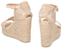 Load image into Gallery viewer, Balbina jute wedge espadrilles
