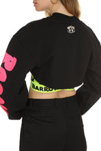 Load image into Gallery viewer, Cropped cotton sweatshirt
