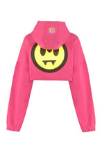 Load image into Gallery viewer, Cropped cotton hoodie
