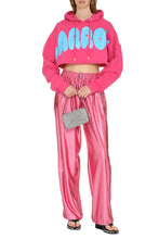 Load image into Gallery viewer, Cropped cotton hoodie
