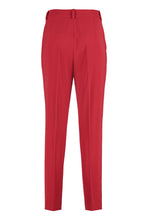 Load image into Gallery viewer, Crepe pants with straight legs
