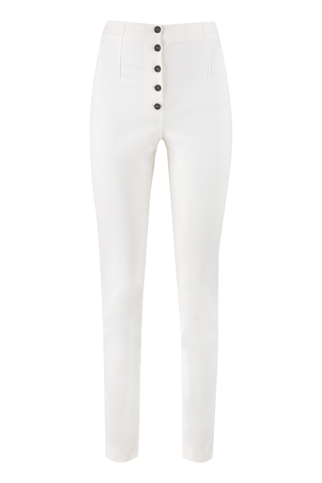 Stretch cotton trousers