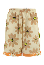 Load image into Gallery viewer, Printed cotton bermuda shorts
