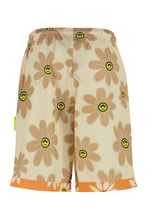 Load image into Gallery viewer, Printed cotton bermuda shorts
