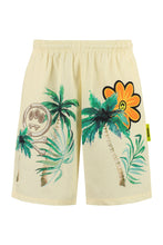 Load image into Gallery viewer, Printed cotton Bermuda shorts
