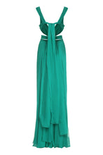 Load image into Gallery viewer, Draped silk dress
