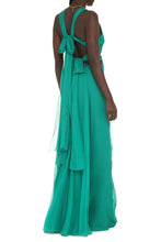 Load image into Gallery viewer, Draped silk dress
