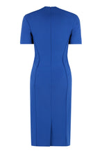 Load image into Gallery viewer, Midi dress with flared hem

