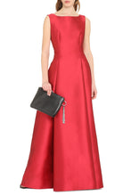Load image into Gallery viewer, Silk-blend long dress
