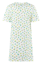 Load image into Gallery viewer, Printed cotton t-shirt dress
