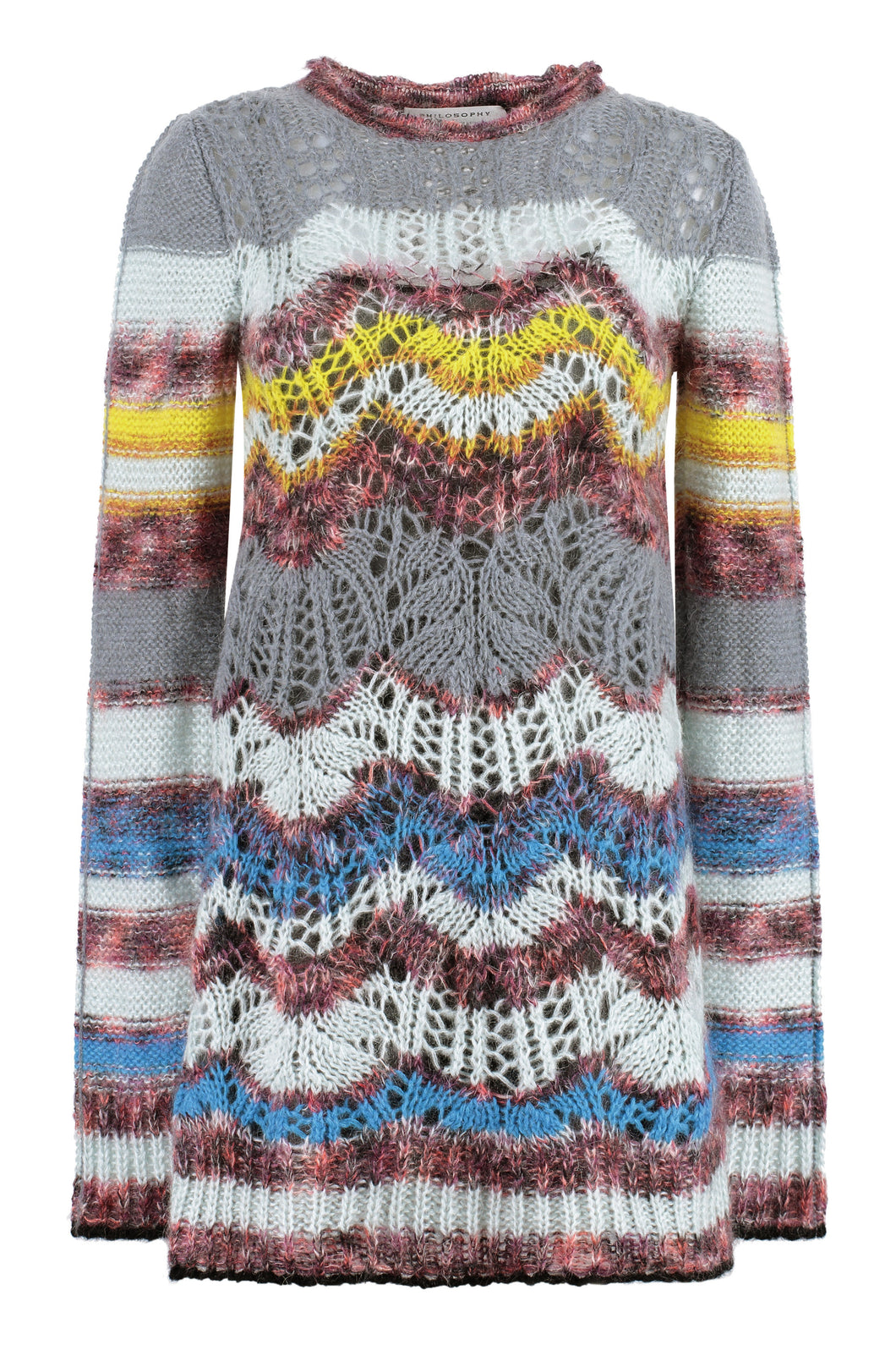 Wool-blend dress