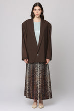 Load image into Gallery viewer, Wool single-breasted blazer
