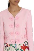 Load image into Gallery viewer, Bouclé cotton jacket
